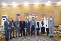 رئيس جامعة بنها يستقبل مدير وحدة التدريب المركزية بالمجلس الأعلى للجامعات والجهاز القومي لتنظيم الاتصالات
