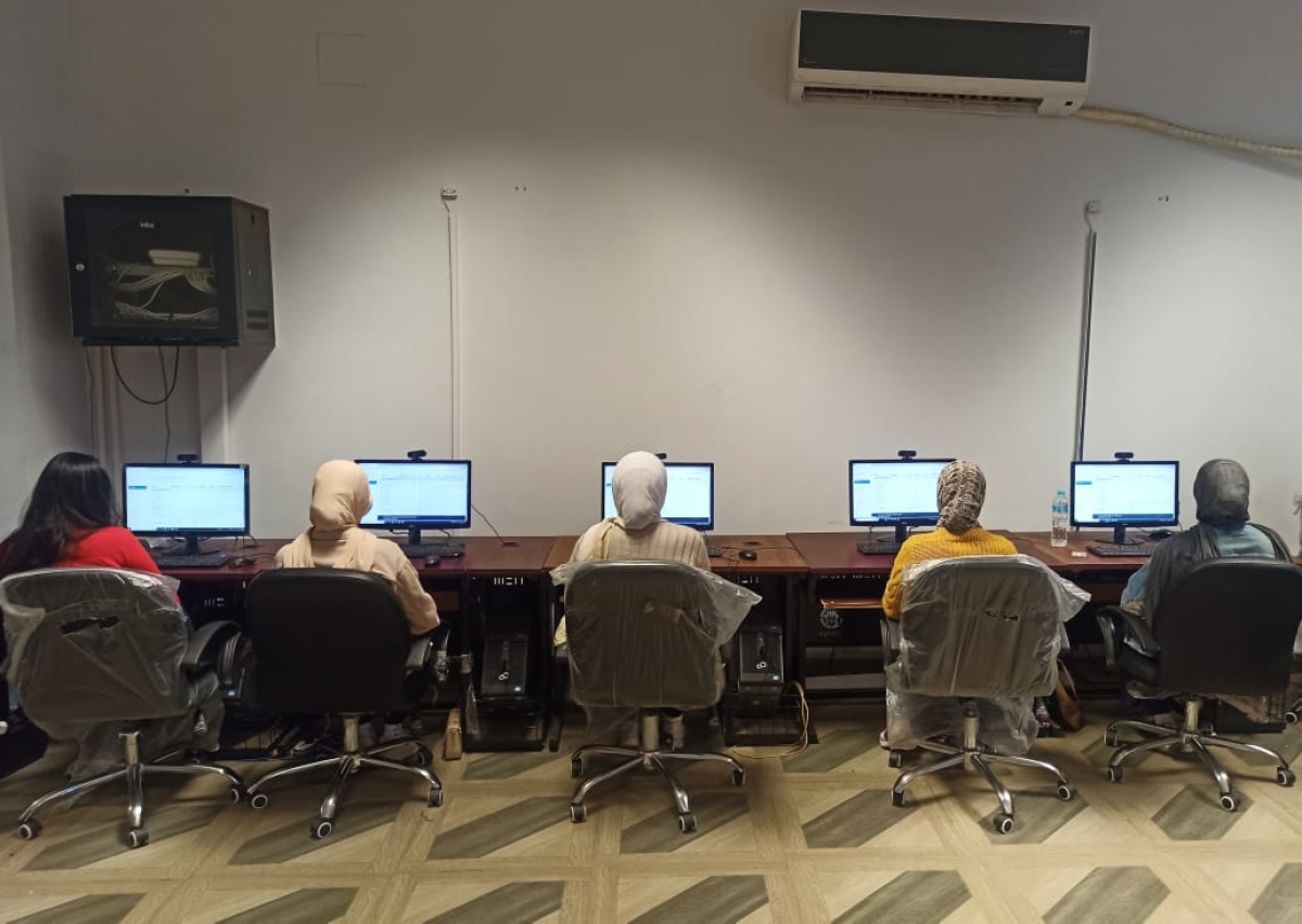 اختبار اليوم الثاني من اساسيات التحول الرقمي بوحدة التدريب علي تكنولوجيا المعلومات جروب 231 منح