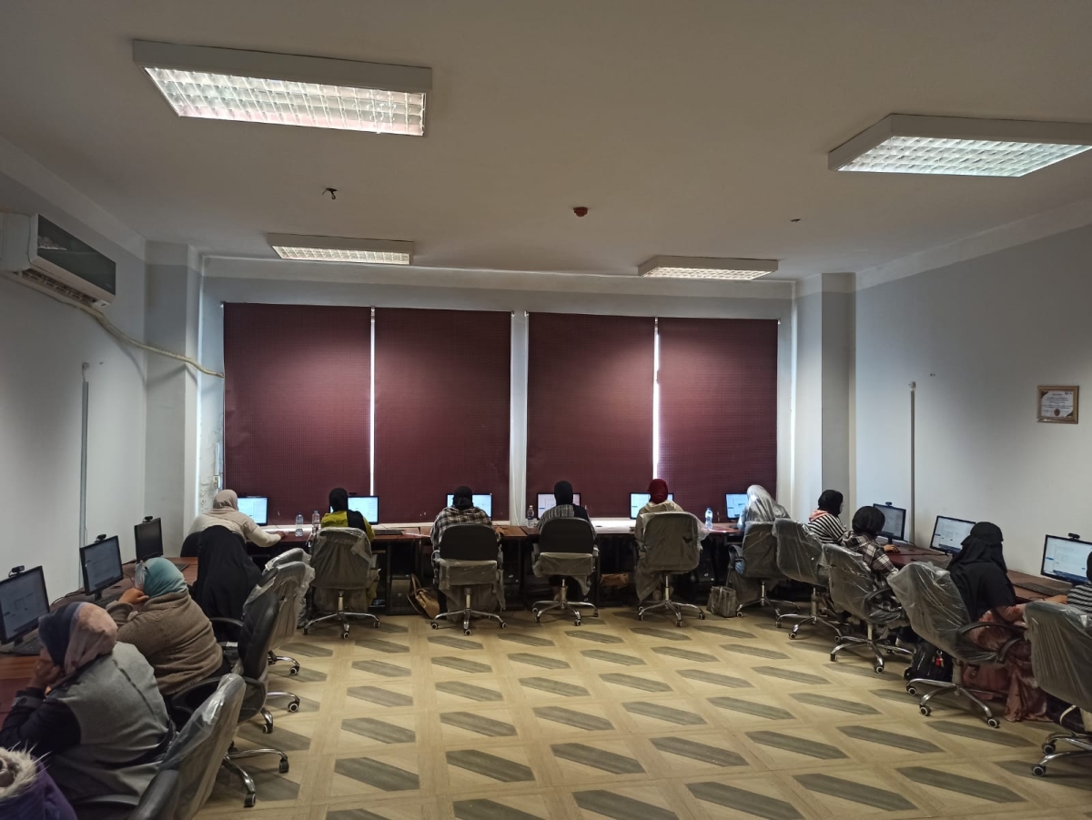 اختبار دورة اساسيات التحول الرقمي G258 منح بوحدة التدريب بجامعة بنها